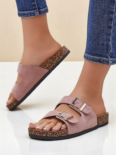 Royalfashion Women's sandals with buckles Foumy