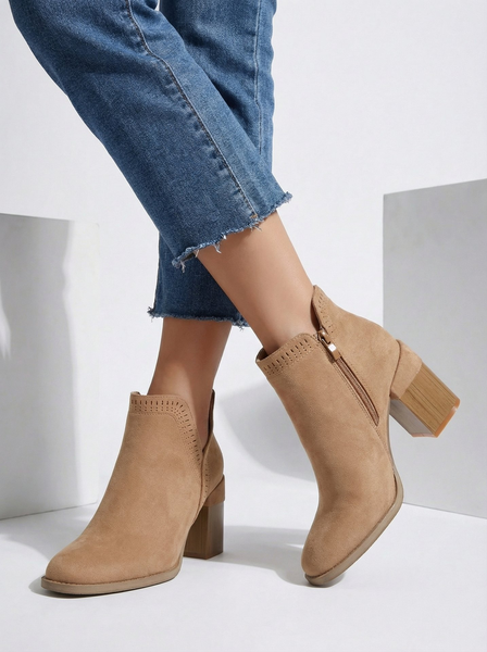 Royalfashion Women's heeled ankle boots Vettot