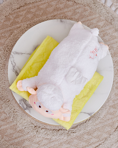 Royalfashion Plush Toy with Blanket