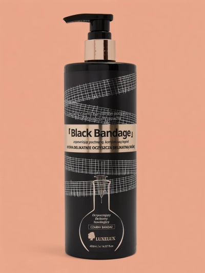 Luxelux Black Body Wash Gel 400 ml