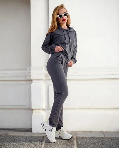 Royalfashion Cotton women's sweatshirt set