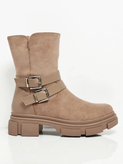 Women's High Eco Suede Ankle Boots Callire