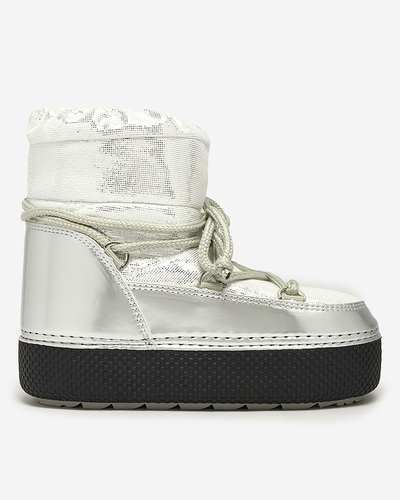 Royalfashion Women's lace-up snow boots Yevnoie