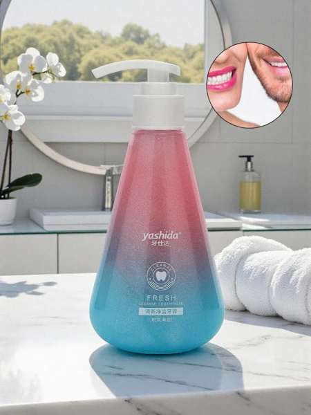 Yashida Отбеливающая зубная паста Персик-Мята