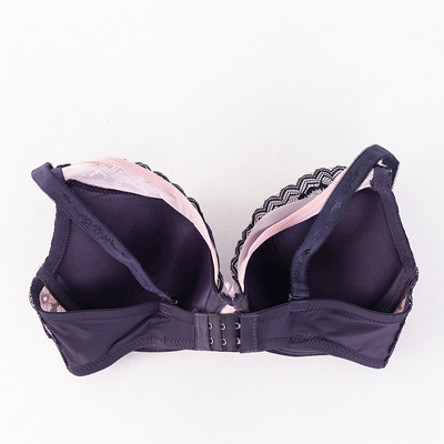 Purple and pink lace bra - Underwear