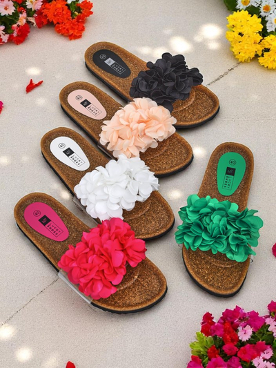 Royalfashion Naiste plätud lilledega Flora Soft