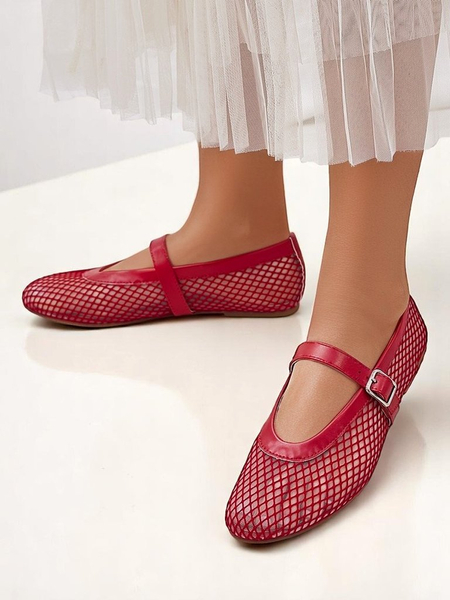 Royalfashion Женские балетки с вырезами и ремешком Naommi