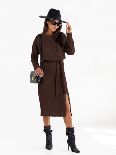 Royalfashion Damska sukienka midi