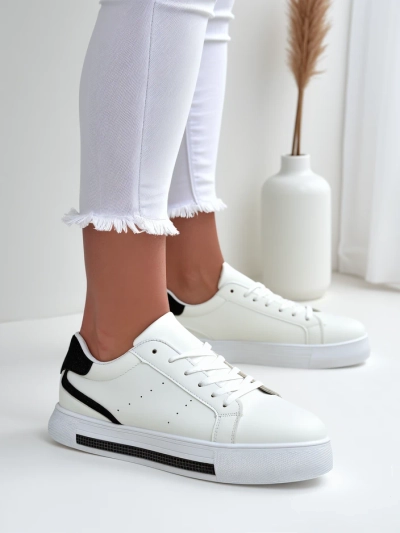 Royalfashion Women's Sneakers with Glitter Qestas