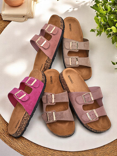 Royalfashion Women's sandals with buckles Foumy