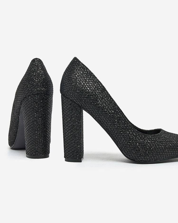 Royalfashion Women's Suvirras Brocade Stiletto Post Top pumps