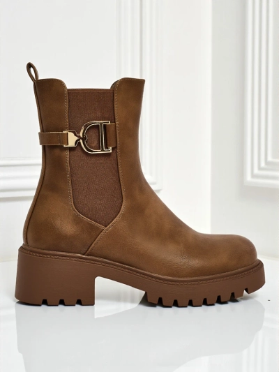 Women's high eco-leather ankle boots Ovella