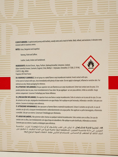 Inspireeritud unisex parfüümvesi Club of Amhara