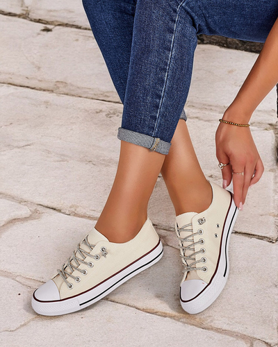 Royalfashion Naiste dekoratiivsete nööridega tossud Timi