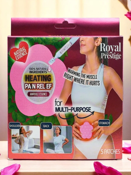 Looduslikud soojendavad valu leevendavad plaastrid - 5 tükki