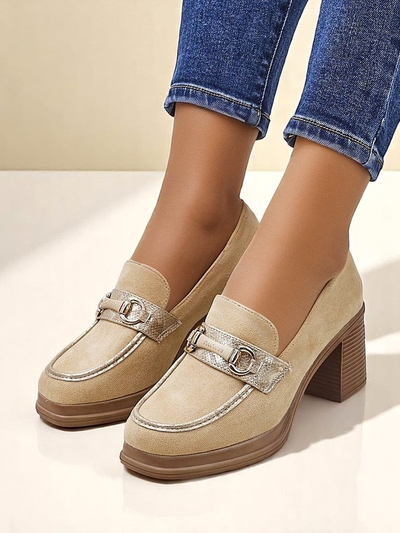 Royalfashion Women’s block-heel loafers Apareus