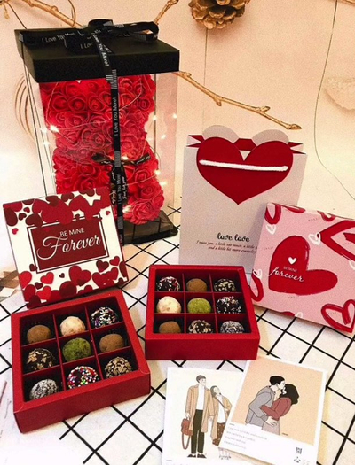 Red Rose Teddy Bear - Accessories