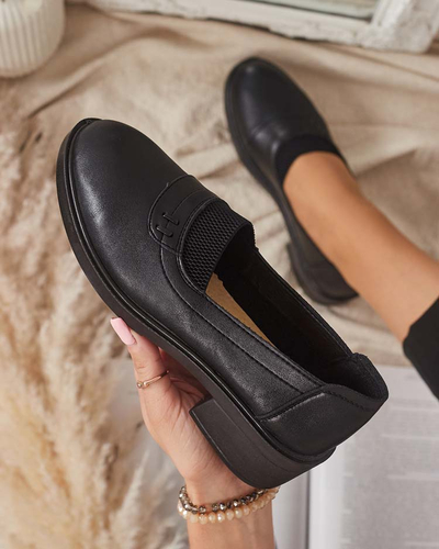 Mustad naiste mokasiinid Nasannae - Jalatsid