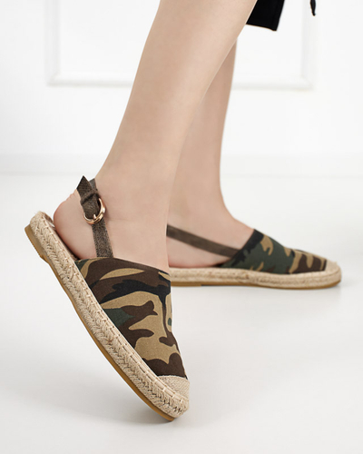 Daisy open heel espadrilles - Footwear
