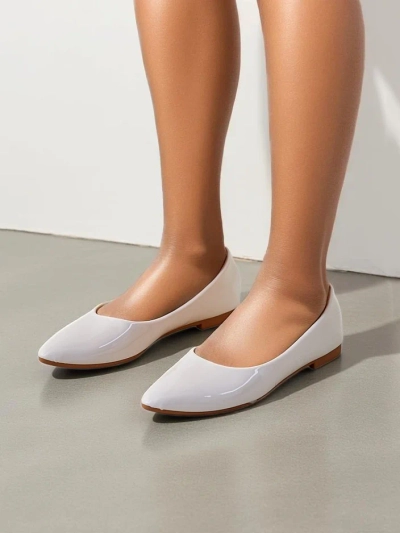 Royalfashion Naiste lakknahast ballerinad Aramiese