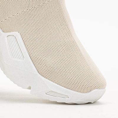 Beige Women's Gohi High Trainers - Footwear