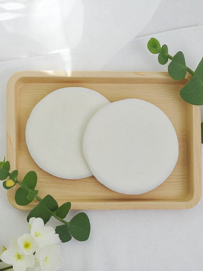 Reusable microfiber cosmetic pads