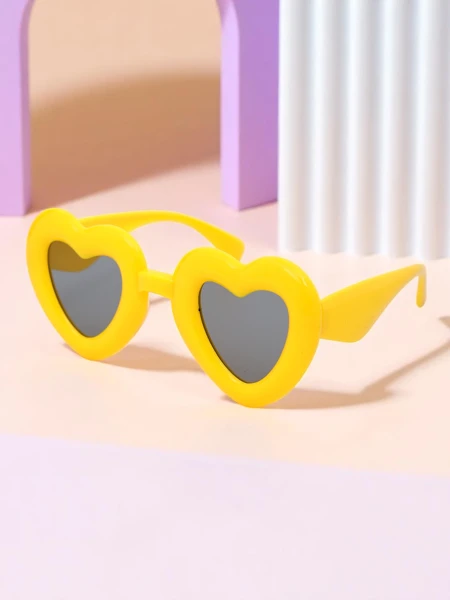 Royalfashion Children's Heart-shaped Sunglasses