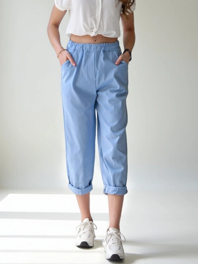 Royalfashion Women's harem pants made of viscose