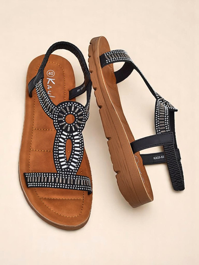 Royalfashion Женские сандалии с декоративными ремешками Ava Shine