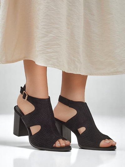 Royalfashion naiste õõnestatud plokk-kontsaga sandaalid Abetle