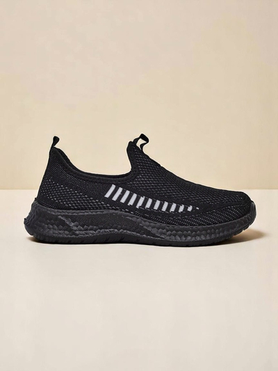 Royalfashion Women's Slip-On Fabric Sports Shoes Sport Slip-On
