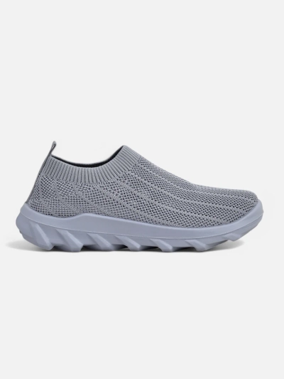 Silvana women's dove gray sneakers - comfortable slip-on shoes for the city