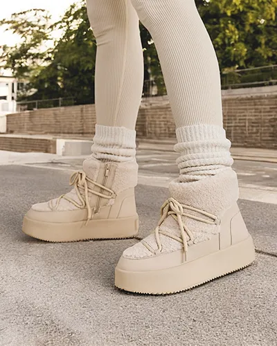 Royalfashion Kvinnors Snö Kängor Tomis