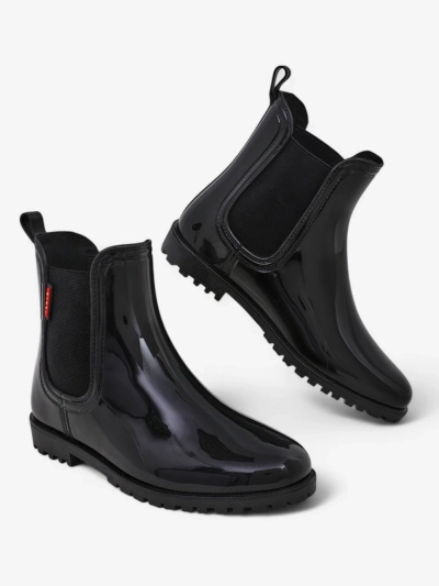 Royalfashion Women's Lacquered Rain Boots Rissma