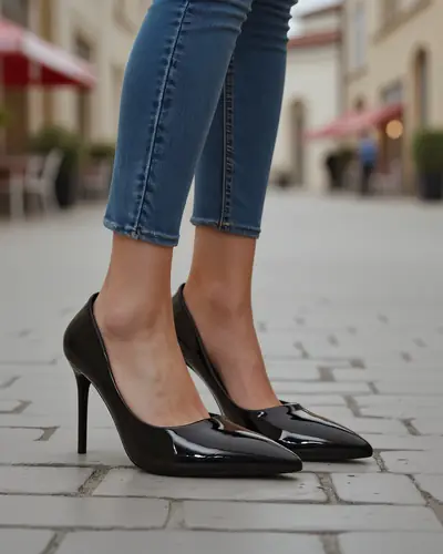 Royalfashion Women's classic pointed stilettos Dofenis