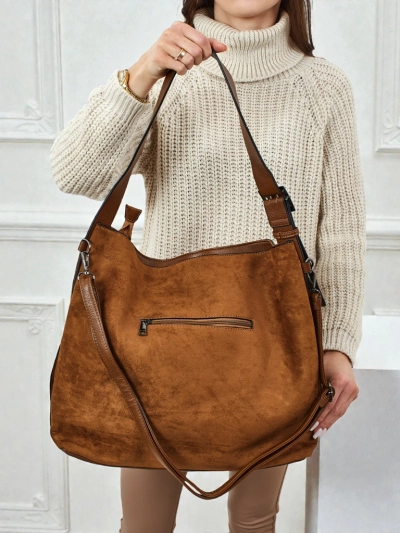 Women's shopper bag eco suede Donenn