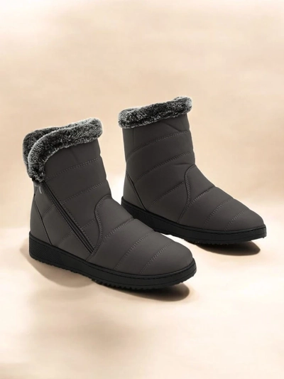 Royalfashion Women's winter boots resembling snow boots Baccinis
