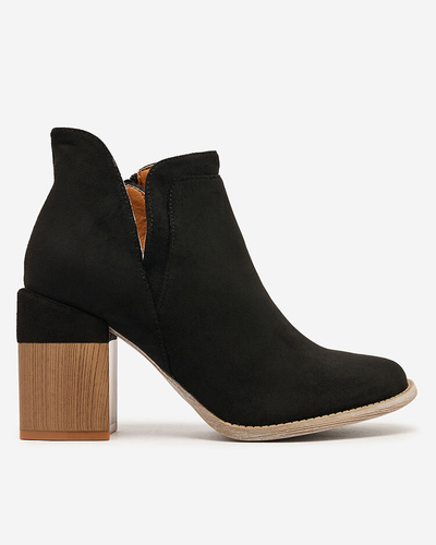 Royalfashion Mustad naiste Ricteas stiletto saapad