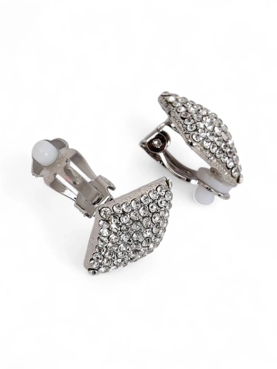 Royalfashion Women's Clip-on Earrings with Cubic Zirconia