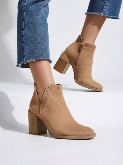 Royalfashion Women's heeled ankle boots Vettot