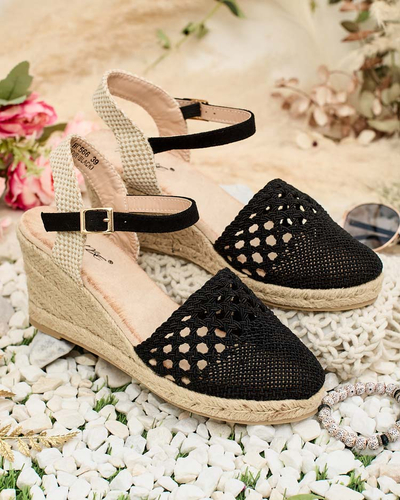 Royalfashion Naiste Sintoles espadrillid kontsaga