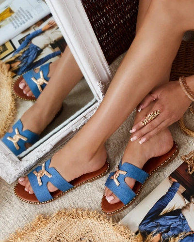 Royalfashion Naiste Ovore lamedatallalised flip-flopid