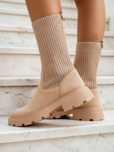 Royalfashion Kvinners Slip-On Støvler Derette