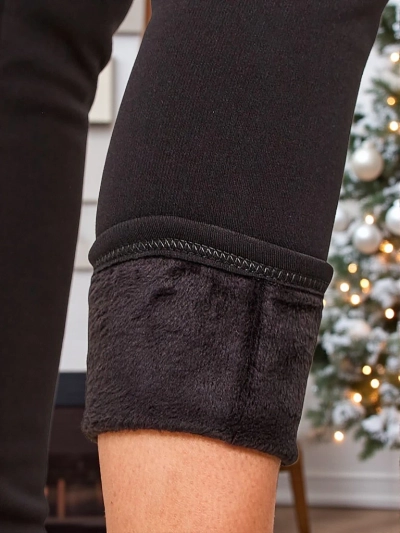 Royalfashion Naiste isoleeritud teggings püksid PLUS SIZE