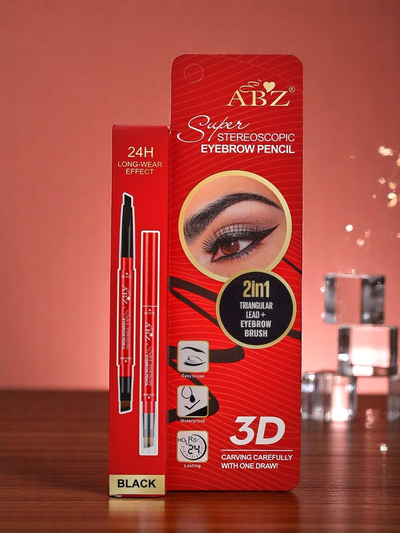 2-in-1 Eyeliner for eyes and brows, 24H durability and waterproof