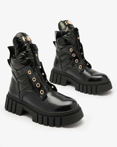 Royalfashion Naiste saapad mustad Selilka