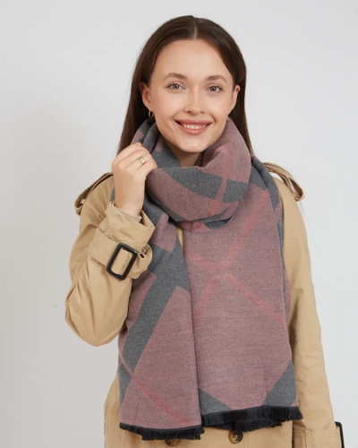 Royalfashion Kvinner's lettvekts skjerf med trykk