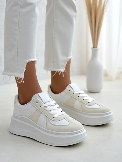 Женские спортивные кроссовки на платформе Royalfashion Safirrat
