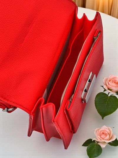 Royalfashion Женская сумка-конверт с ручкой Amalthea Avorio