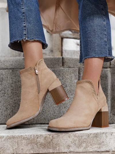 Royalfashion Wome's heeled ankle boots Vettot